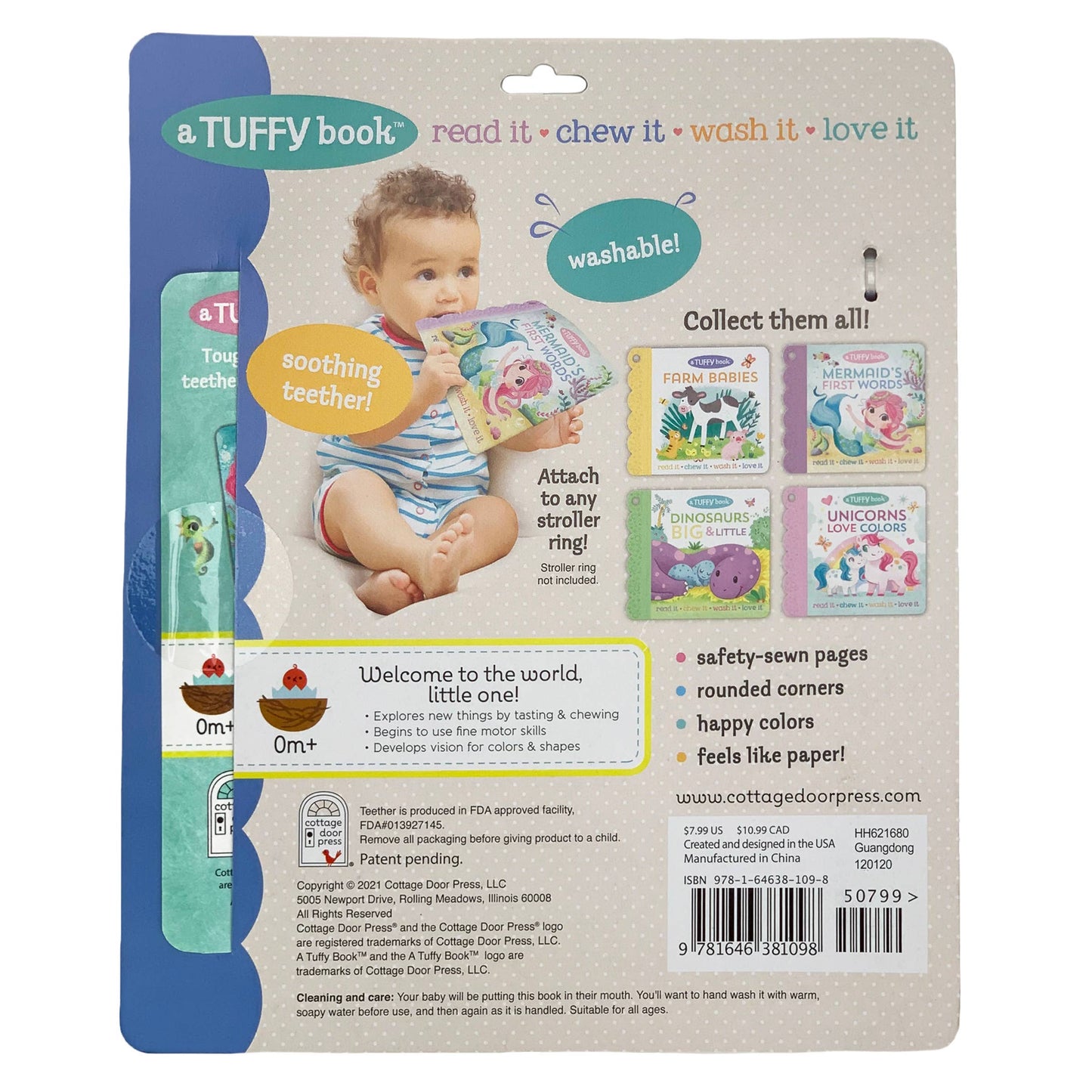 Mermaid's First Words (A Tuffy Teether Indestructible Book)