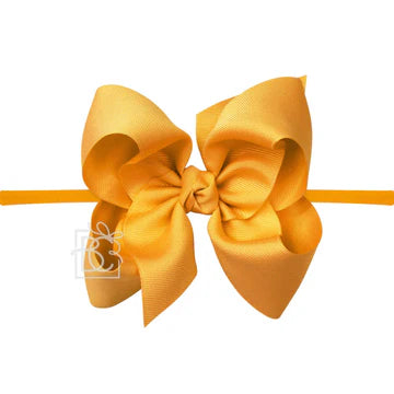 5.5" Bow on Pantyhose Headband