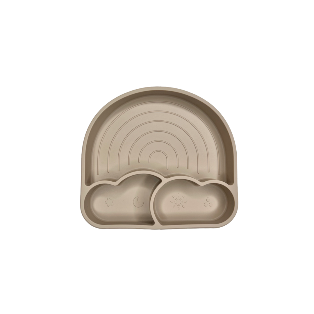 You Are My Sunshine Rainbow Plate: Powder Blue