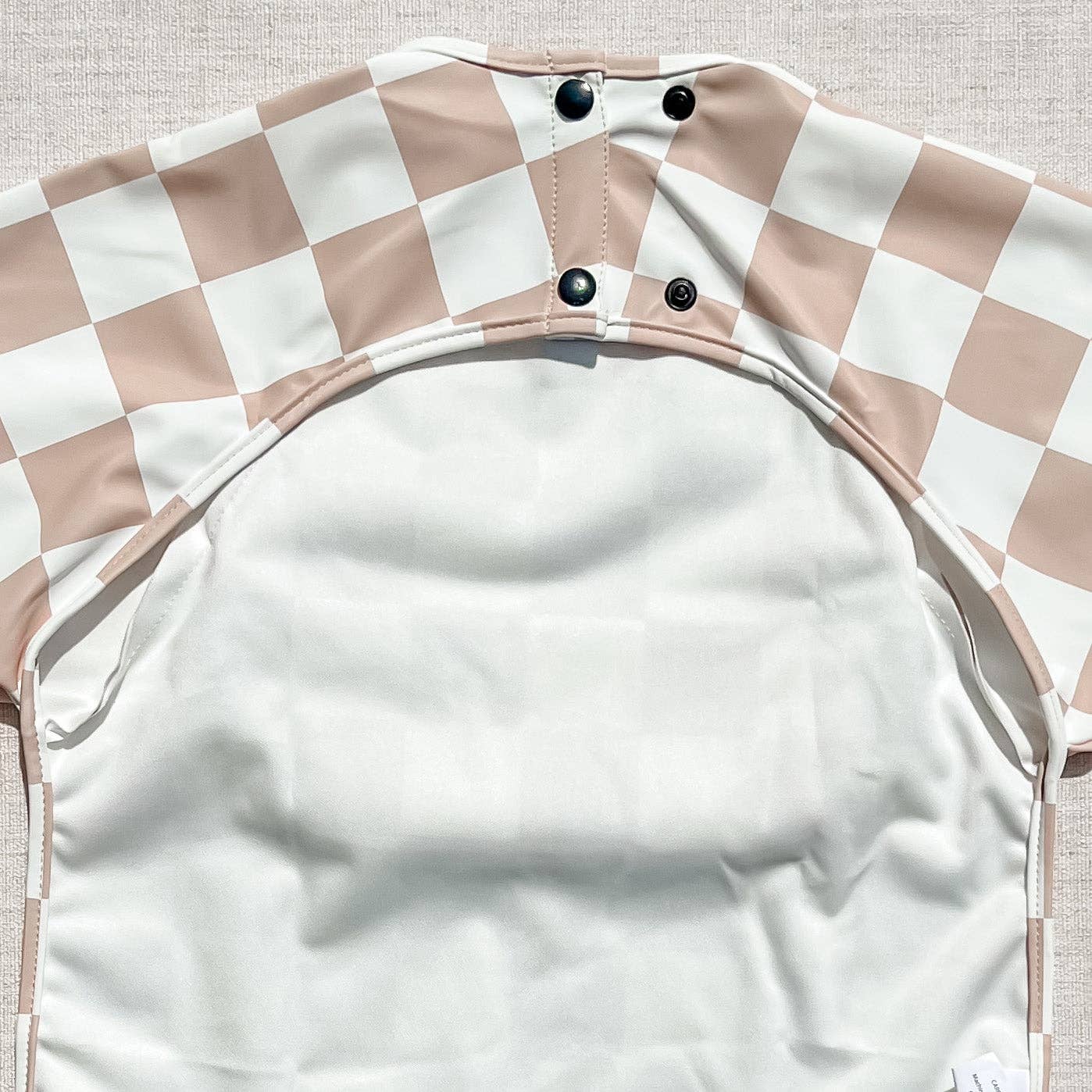 The Grayson Long Sleeve Bib - Leopard: Petal Pink