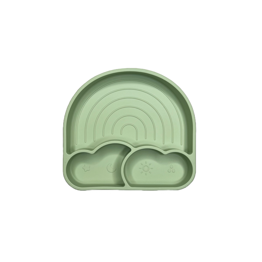 You Are My Sunshine Rainbow Plate: Powder Blue