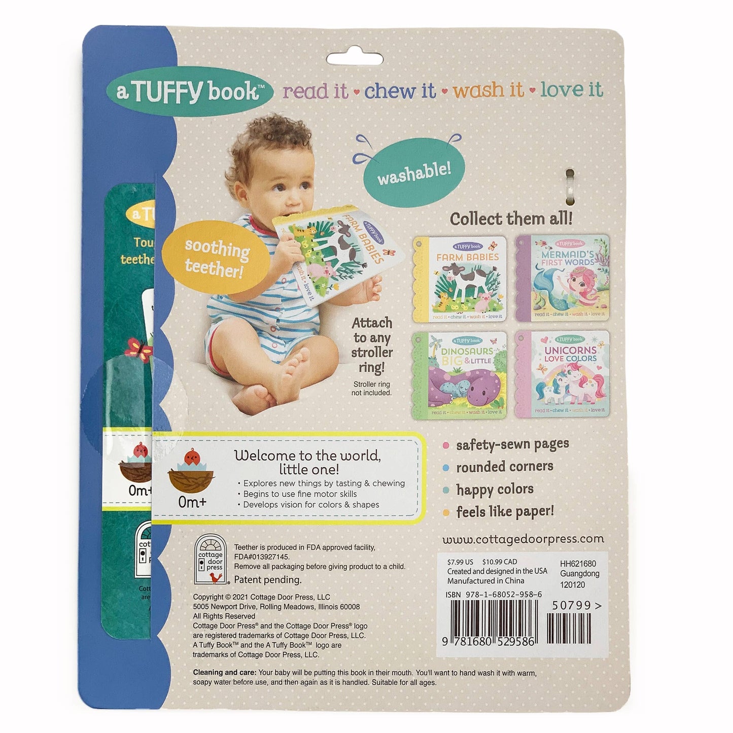 Farm Babies (Tuffy Teether Indestructible Book)