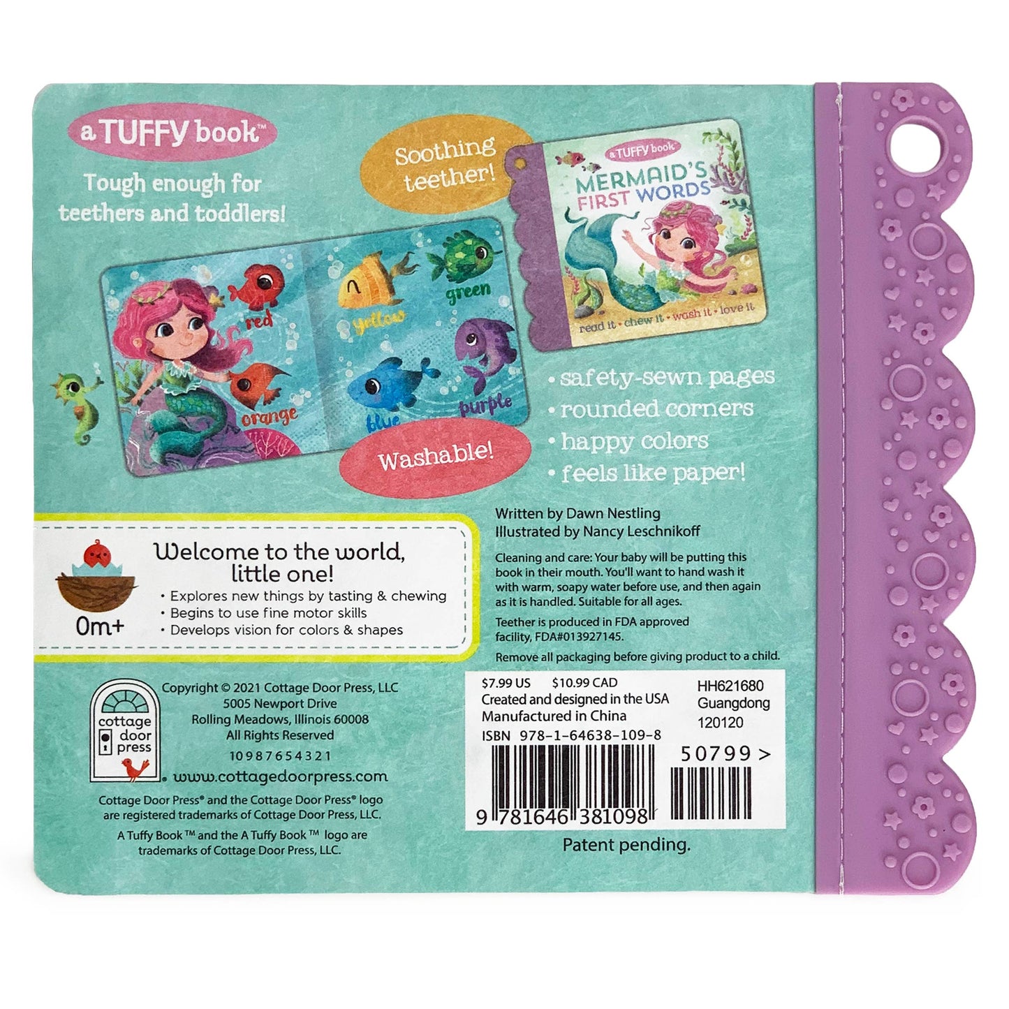 Mermaid's First Words (A Tuffy Teether Indestructible Book)