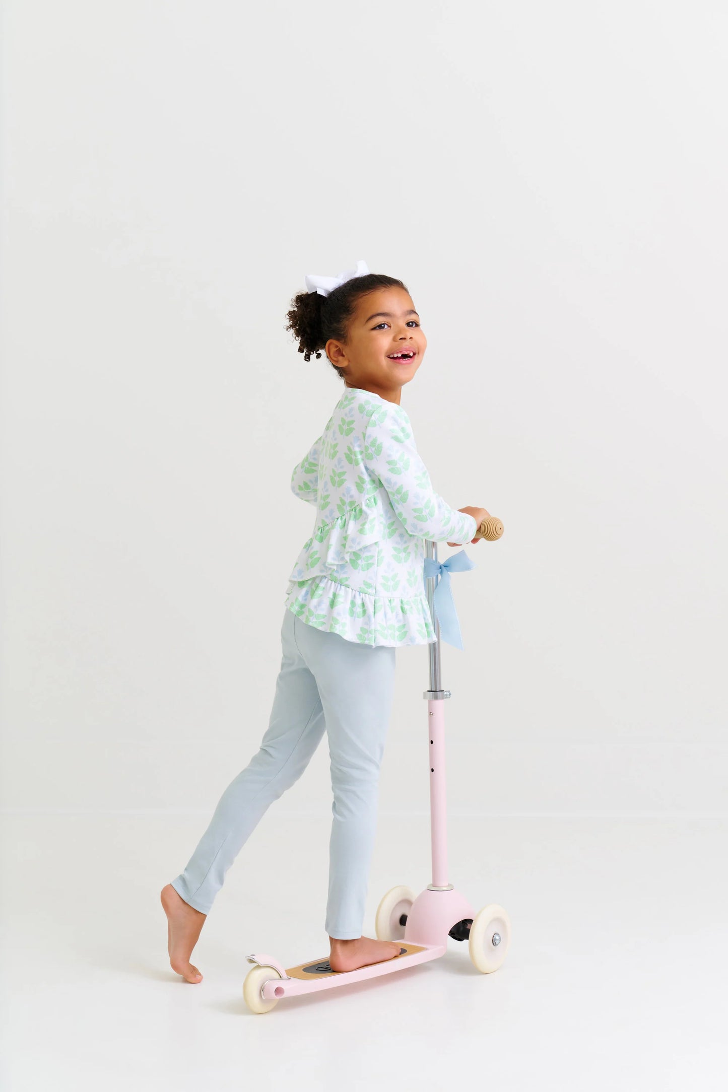 Long Sleeve Love You Back Top