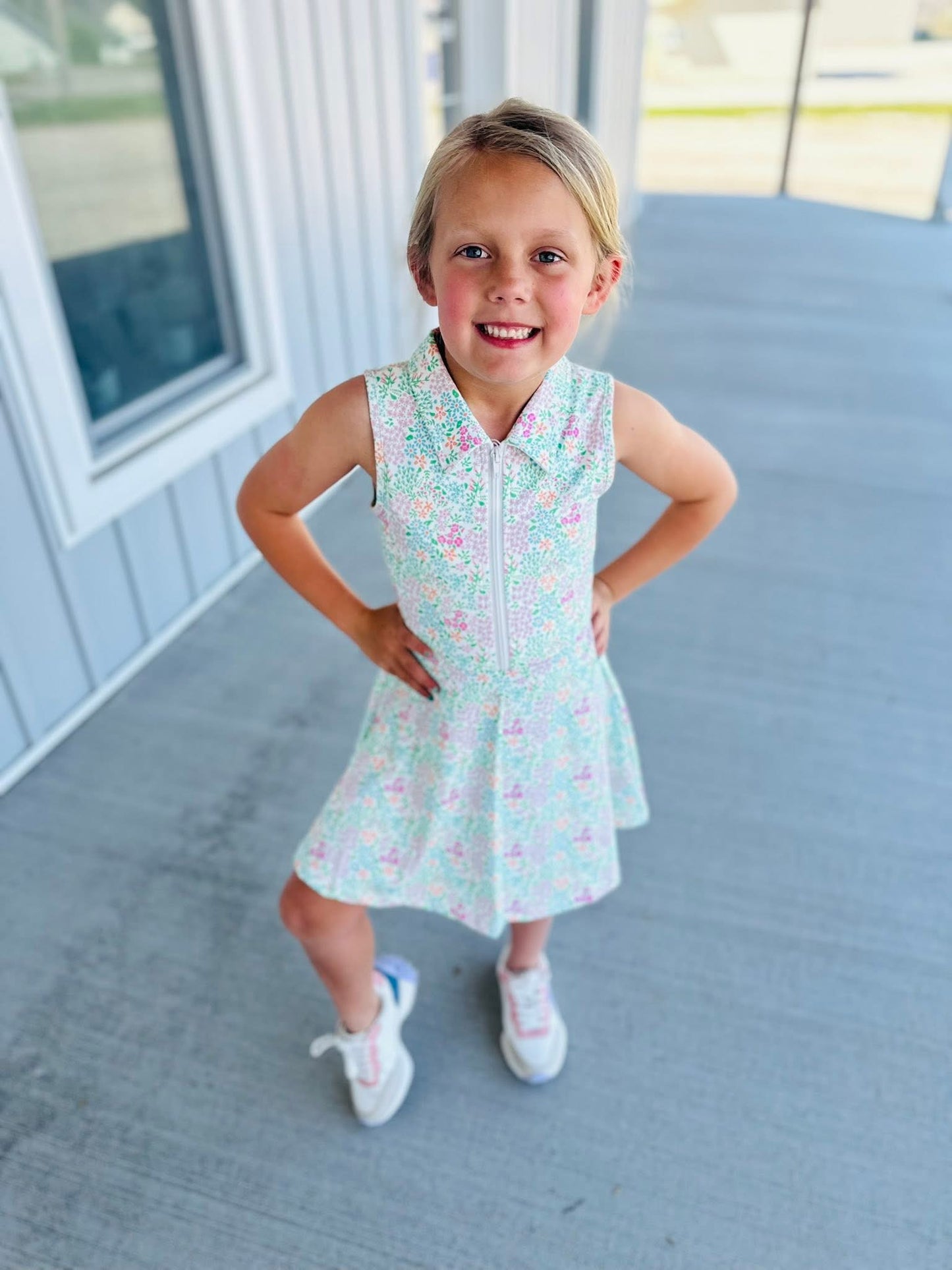Ditsy Floral Tennis Dress