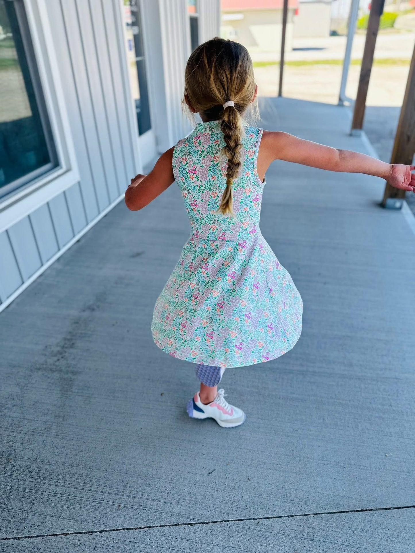 Ditsy Floral Tennis Dress