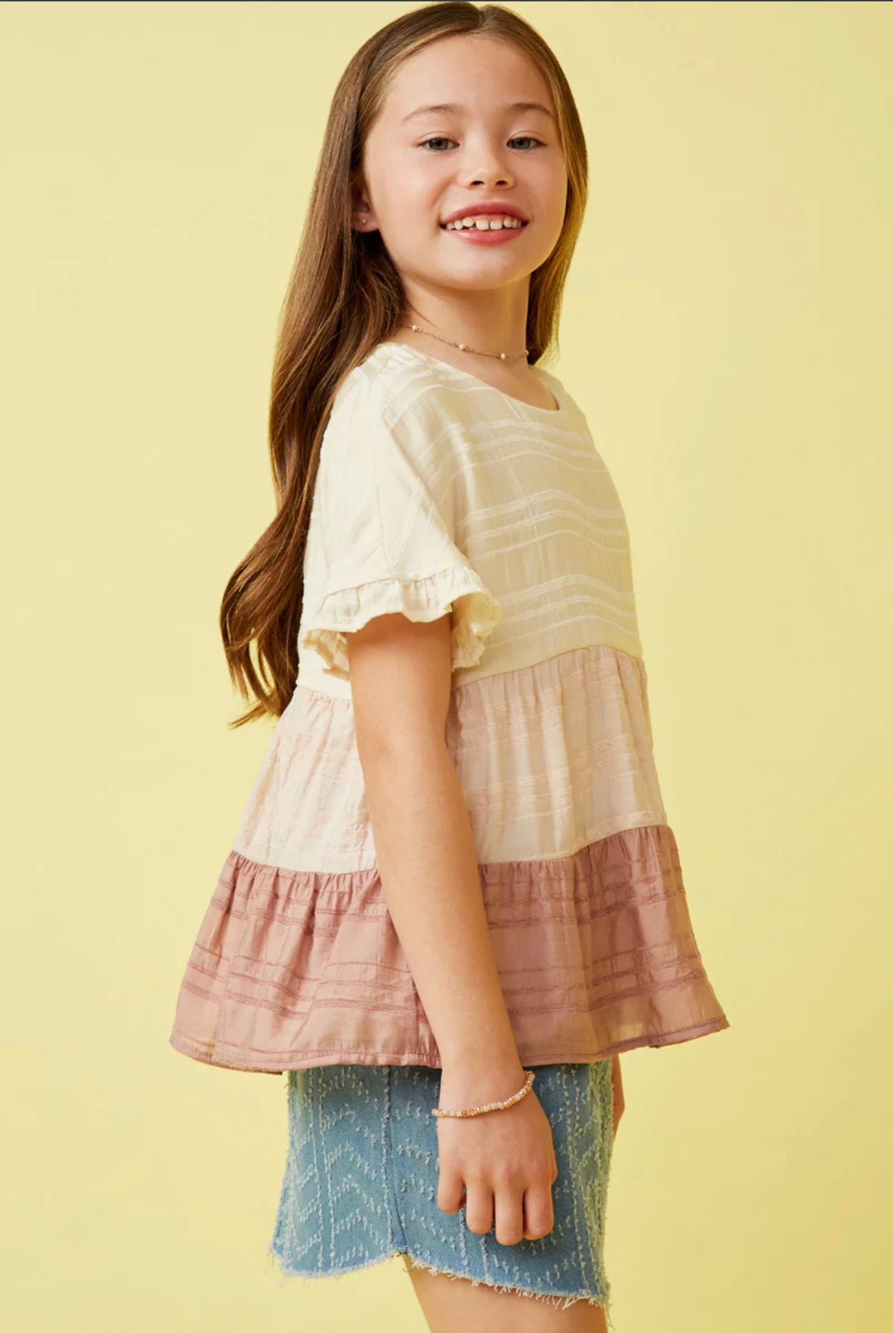 Mindy Colorblock Tee