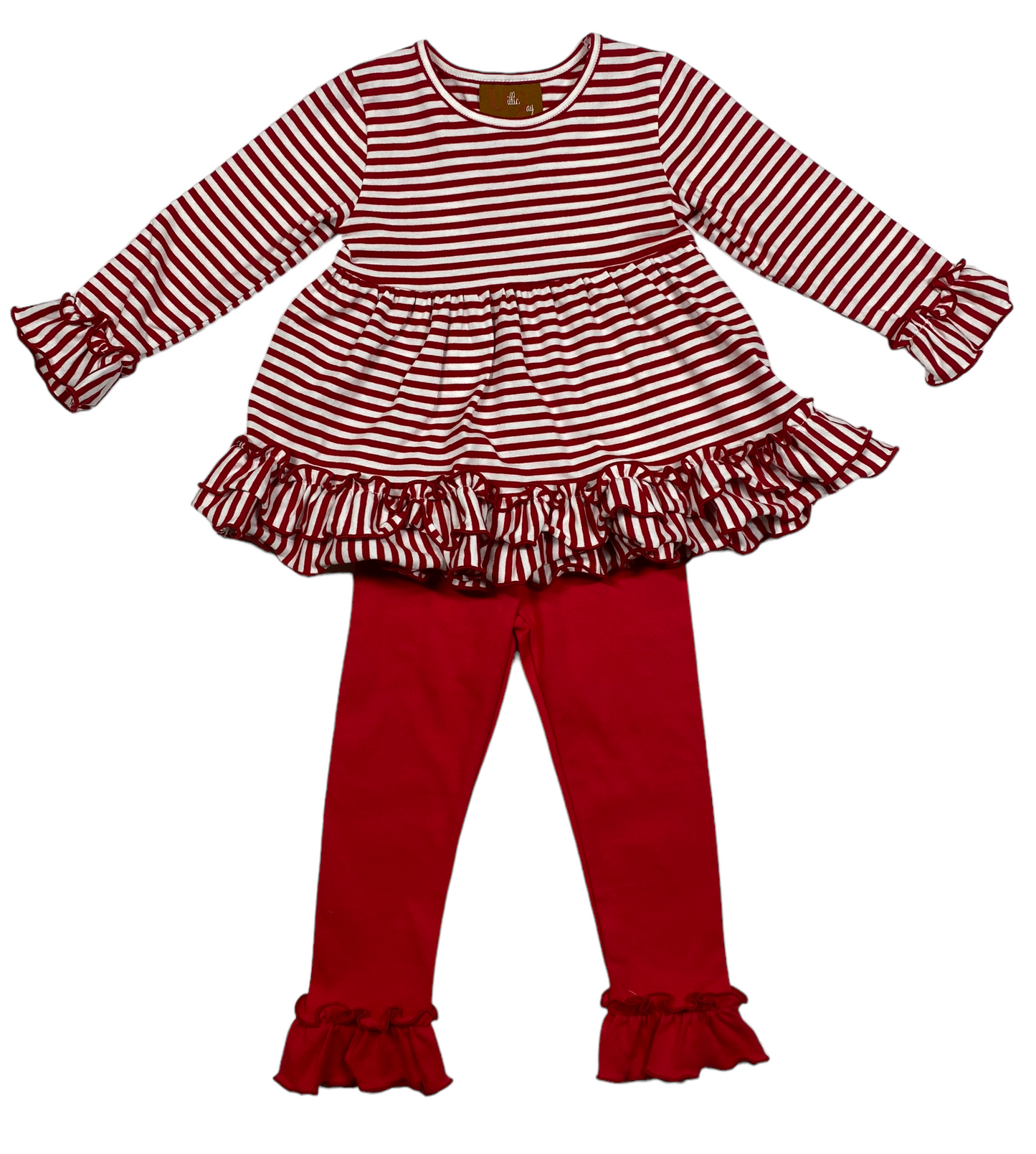 Mila Ruffle Pant Set