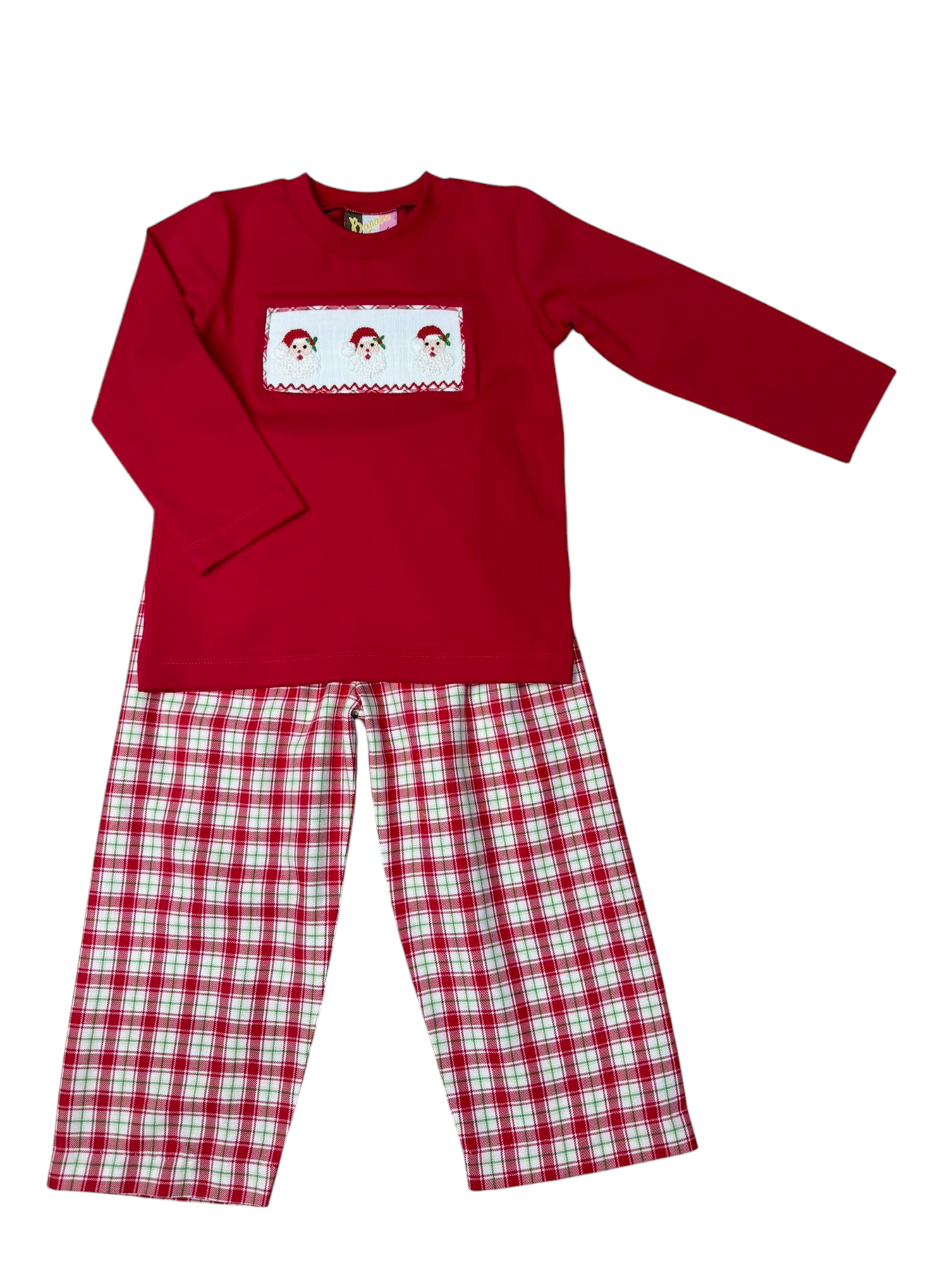 Ho Ho Ho Smocked Pant Set