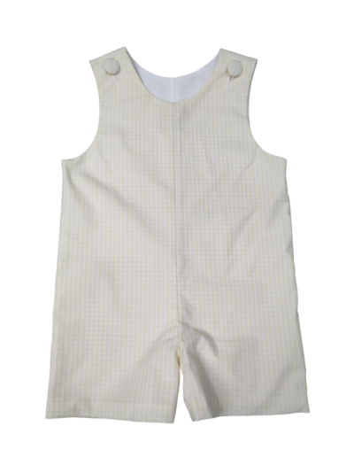 Yellow Gingham Jon Jon