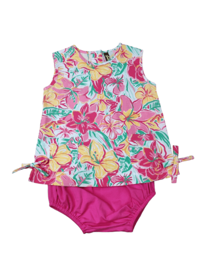 Pink Lily Bloomer Set