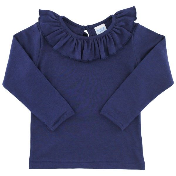 L/S Ruffled Tee