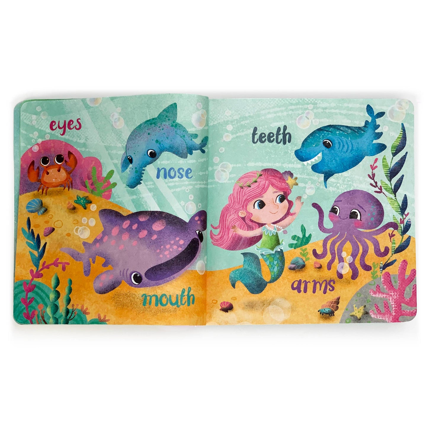 Mermaid's First Words (A Tuffy Teether Indestructible Book)