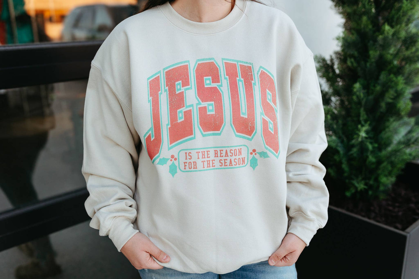 Jesus Is The Reason For The Season Christmas Sweatshirt