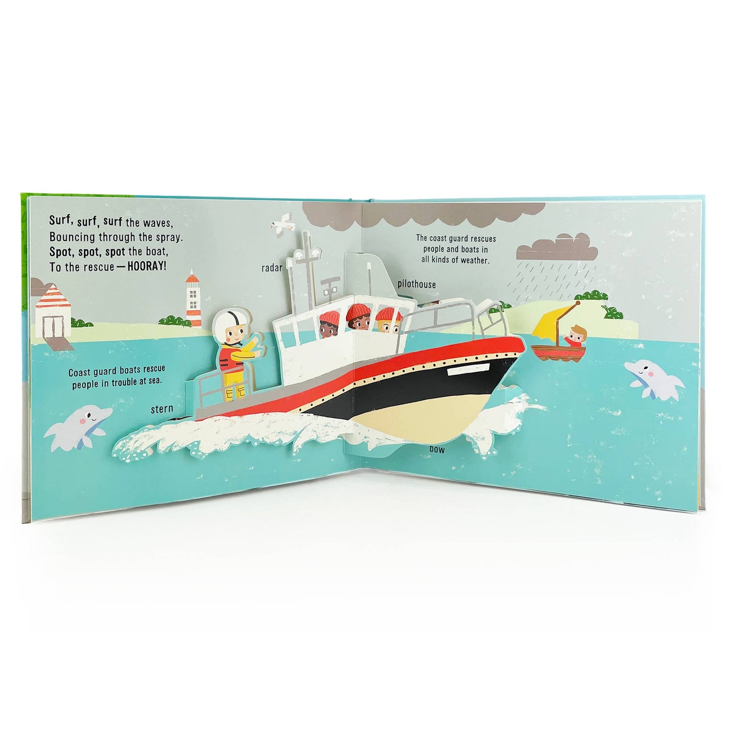 Pop-Up Rescue Vehicles Interactive Board Book