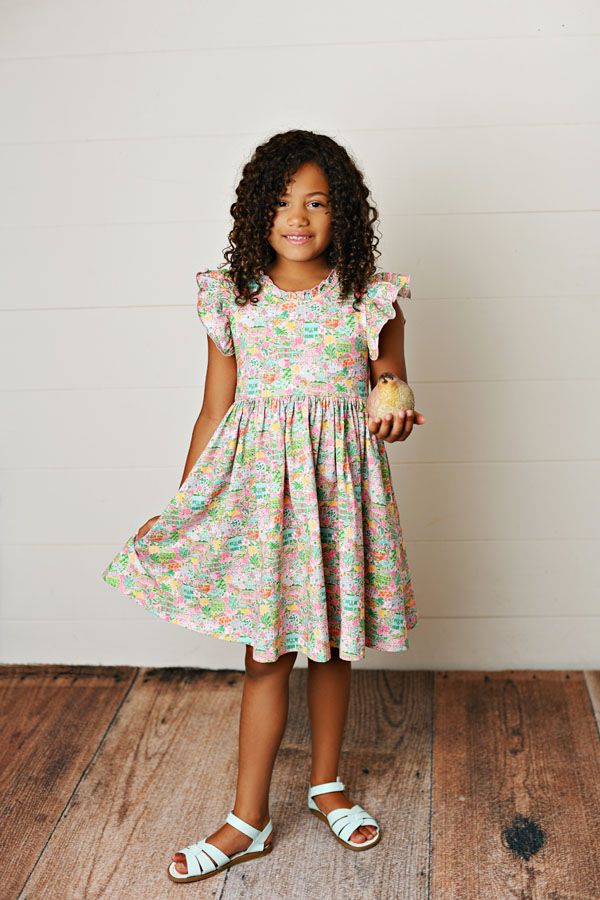 Calista Flutter Dress