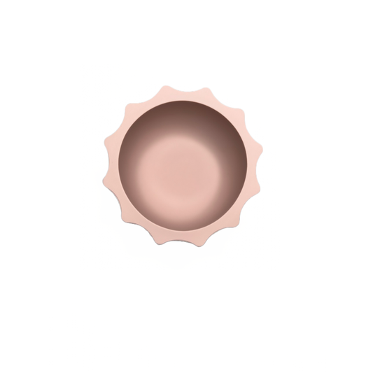You Are My Sunshine Suction Bowl: Petal Pink
