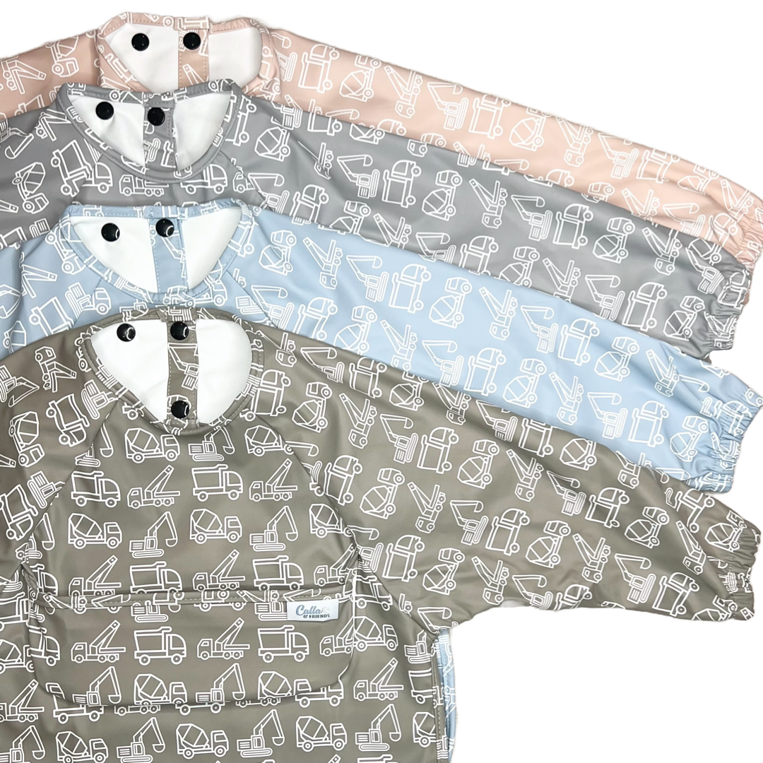 The Grayson Long Sleeve Bib - Construction: Powder Blue