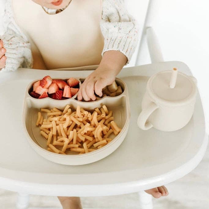 You Are My Sunshine 3-in-1 Straw Snack Cup: Petal Pink