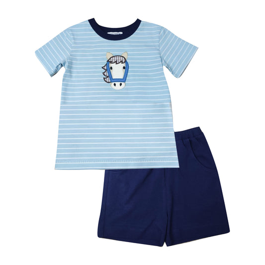 Horse Boys Short Set