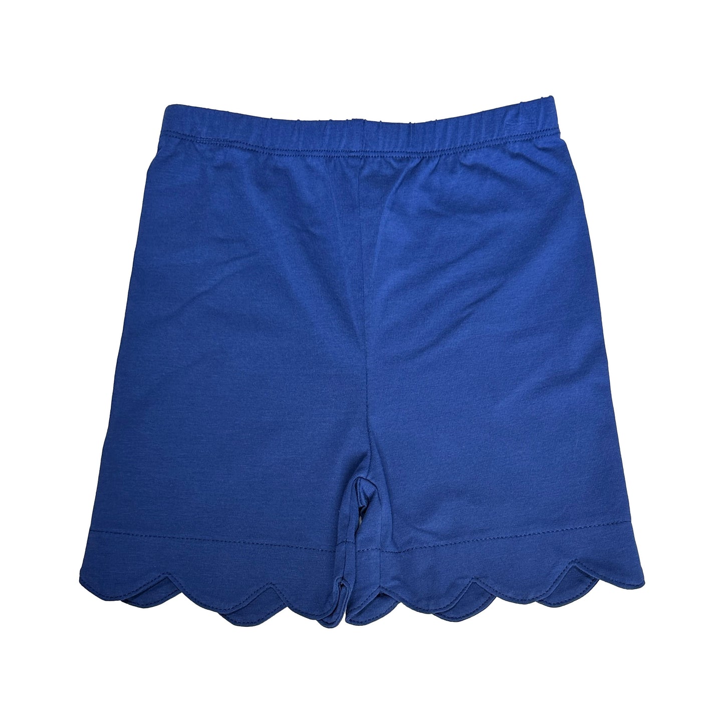 Scalloped Biker Shorts