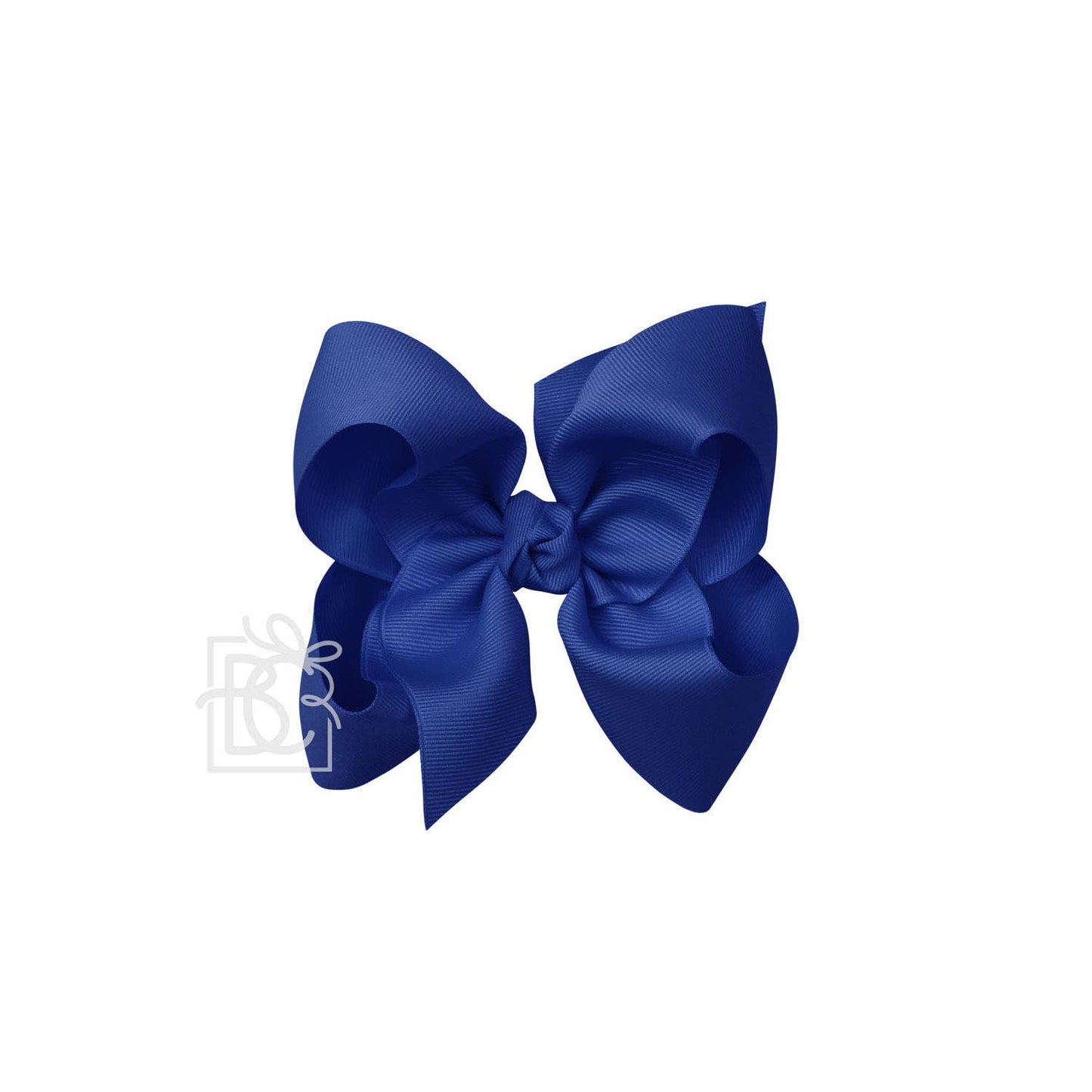 SIGNATURE GROSGRAIN BOW ON CLIP: 5.5"