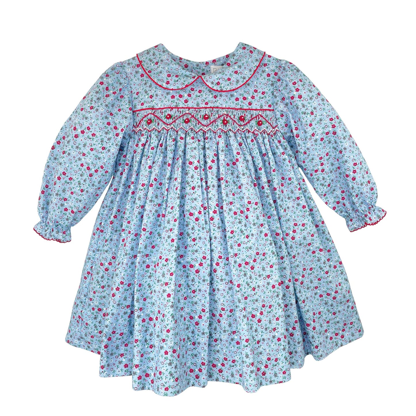 Woodland Floral Smocked Dress