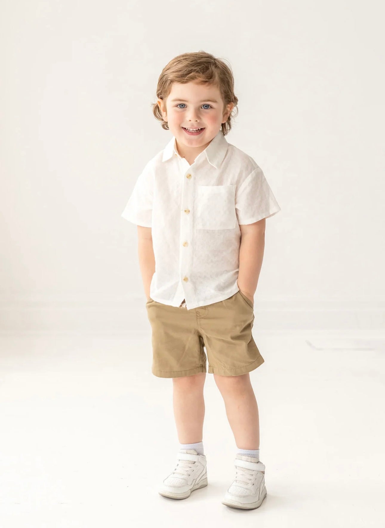 Gingham Dreams Boys Shirt