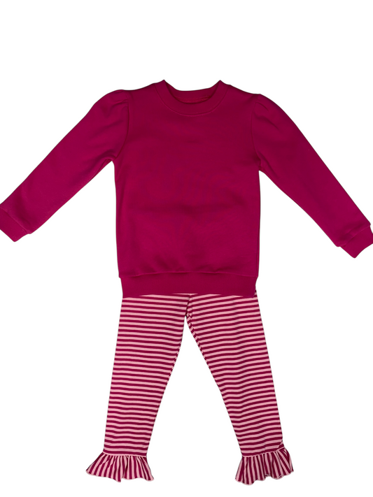 Adalynn Ruffle Pant Set