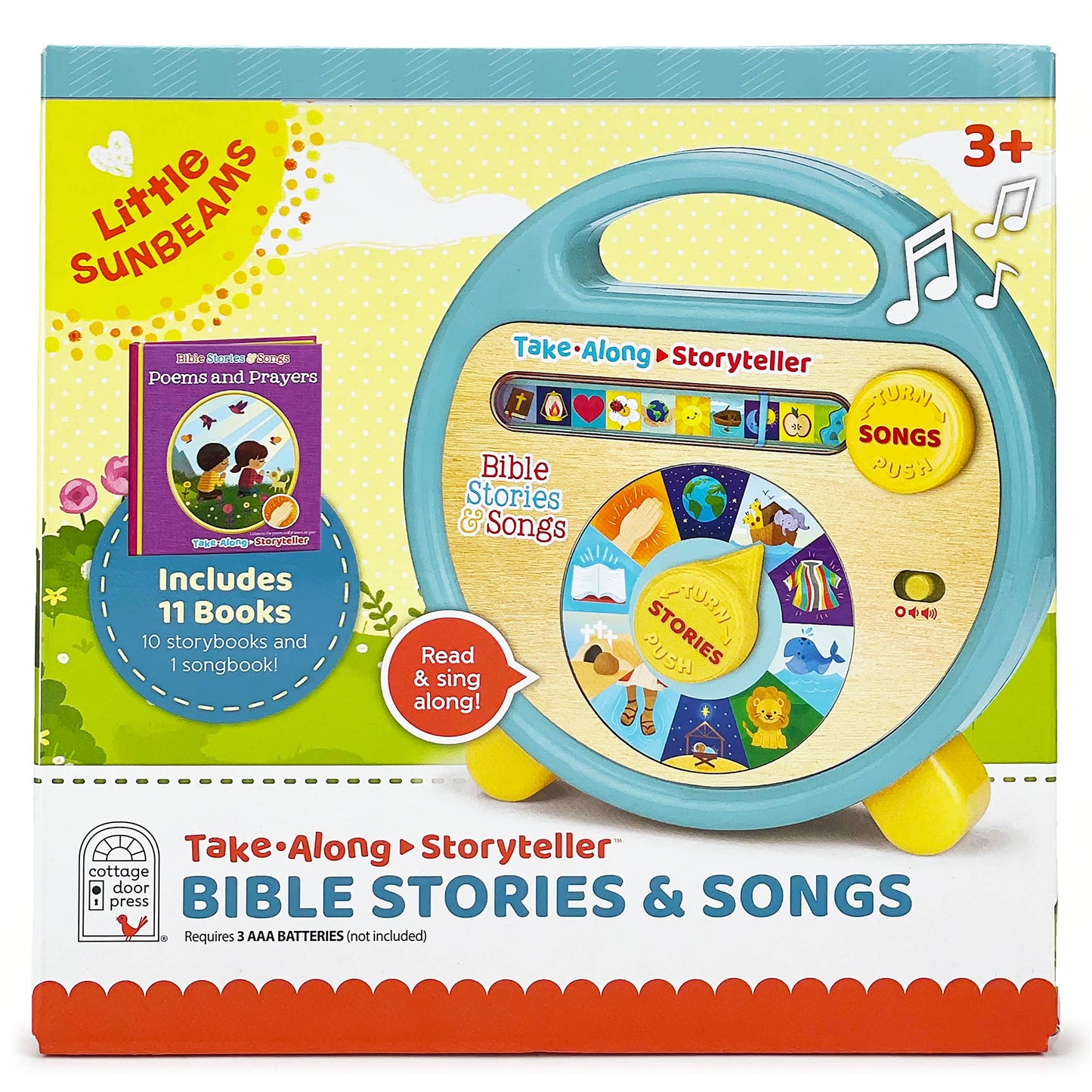 Bible Stories and Songs Music Player & Storyteller Book Set