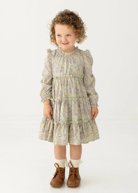 Lavender Meadows Girls Dress