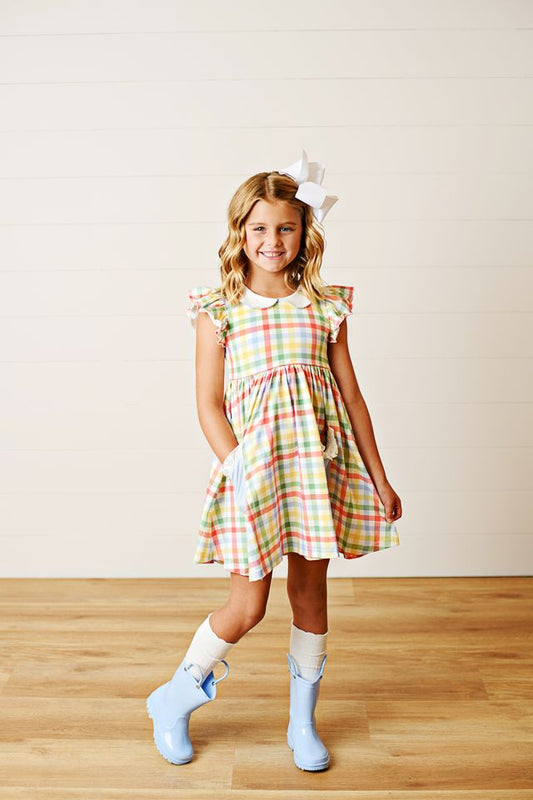 Plaid Proper Dress