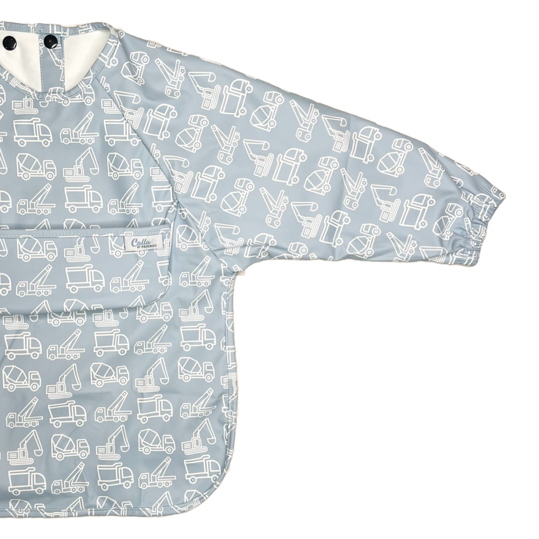 The Grayson Long Sleeve Bib - Construction: Powder Blue