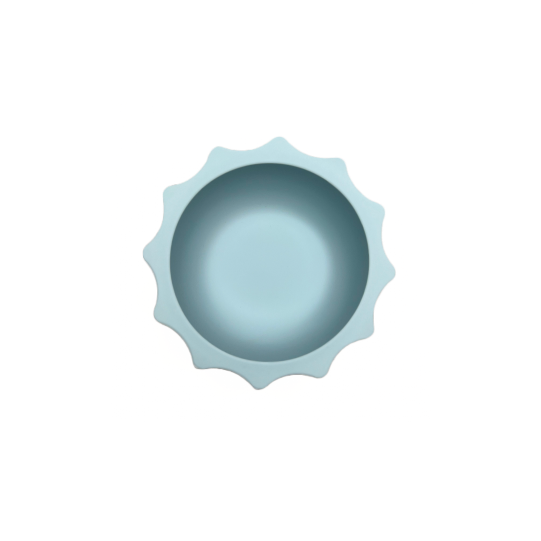 You Are My Sunshine Suction Bowl: Powder Blue