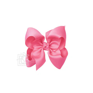 SIGNATURE GROSGRAIN BOW ON CLIP: 5.5"