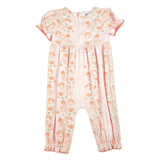 Pumpkin Girls Romper
