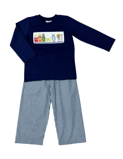 Nativity Smocked Boys Set
