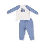 Mini Tractors Sweatshirt Set